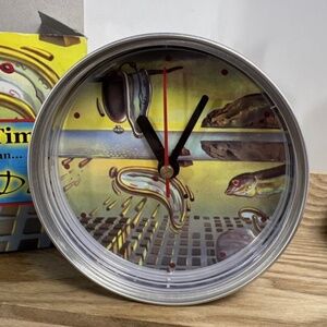 Salvador Dali “The Disintegration of the Persistence of Memo” Clock in a Can